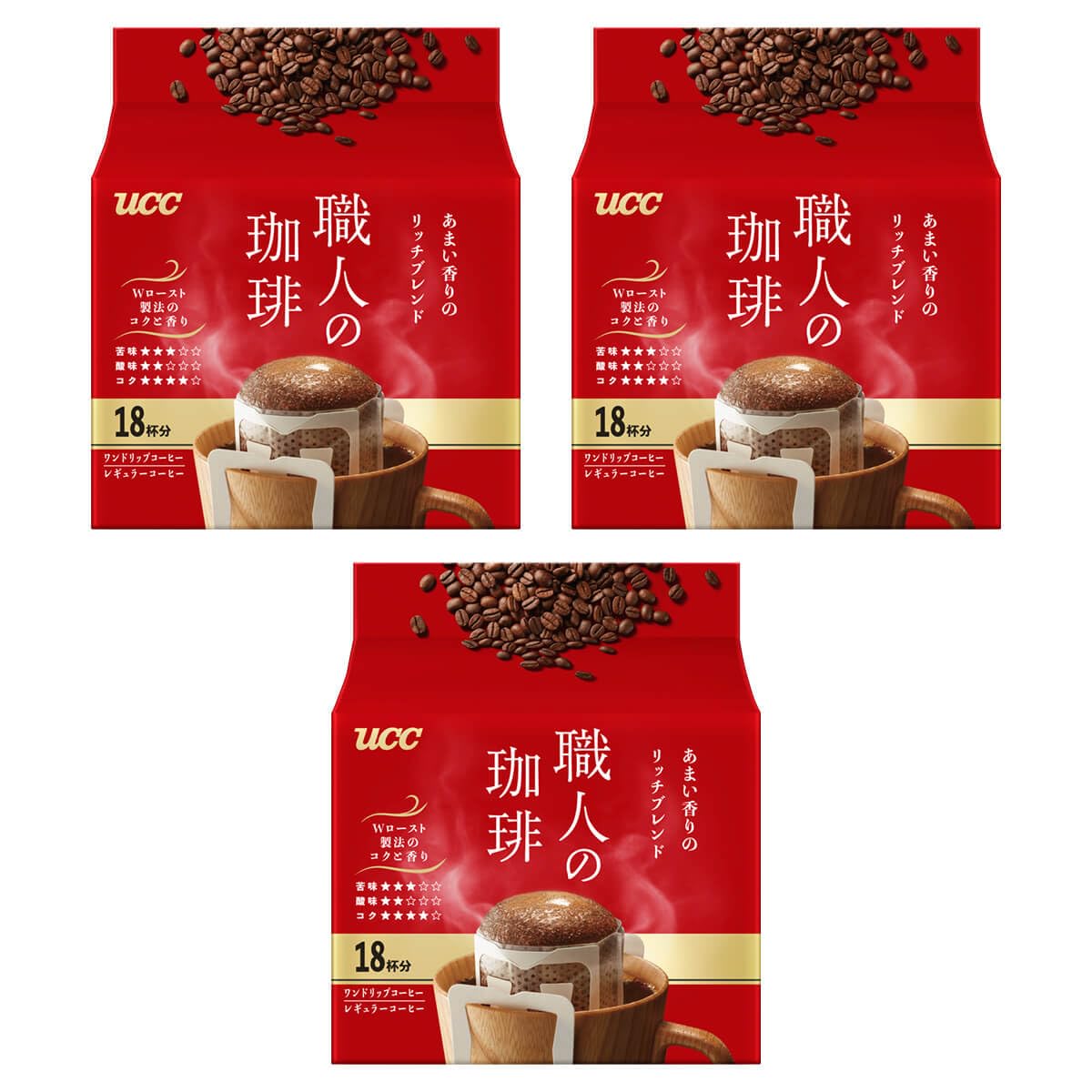 UCC ワンドリップコーヒー あまい香りのリッチブレンド 480杯分 Amazon.co.jp: 職人の珈琲 UCC ワンドリップコーヒー あまい香り