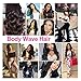 Alimina 8A Brazilian Body Wave Bundles Virgin Body Wave Human Hair Bundles Natural Color 3 Bundle Body Wave(20 22 24)