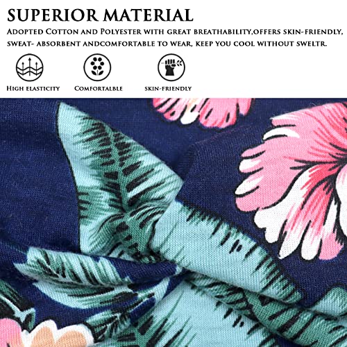 Kavya-Bandeau-Cheveux-Femme-Large-Elastique-Doux-Boho-Mince-Bandana-Accessoires-Headband-Cheveux-Femme-Yoga-Sport-6-Pcs-B