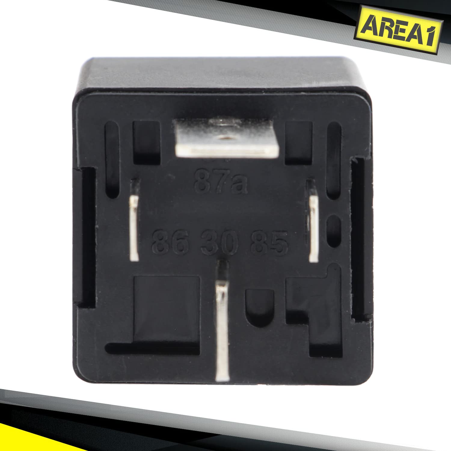 Area1 Relè di avviamento per scooter, 4 pin, 12 V, 80 A, compatibile con SR50 Mojito Runner TPH NRG Zip Liberty S LX LXV ET2 ET4 GTS