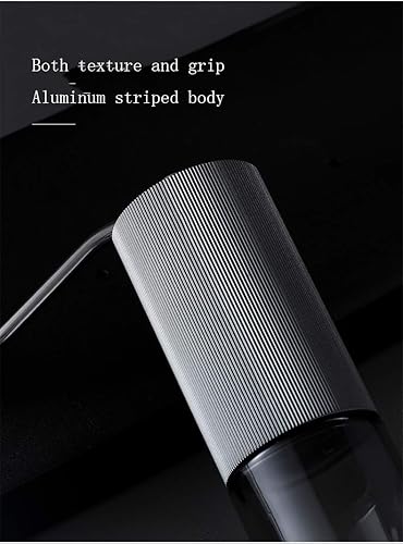 NUEVO Hero - Molinillo de café manual con rebabas cónicas de acero inoxidable CNC, ajuste interno ajustable, posición de doble rodamiento, café de