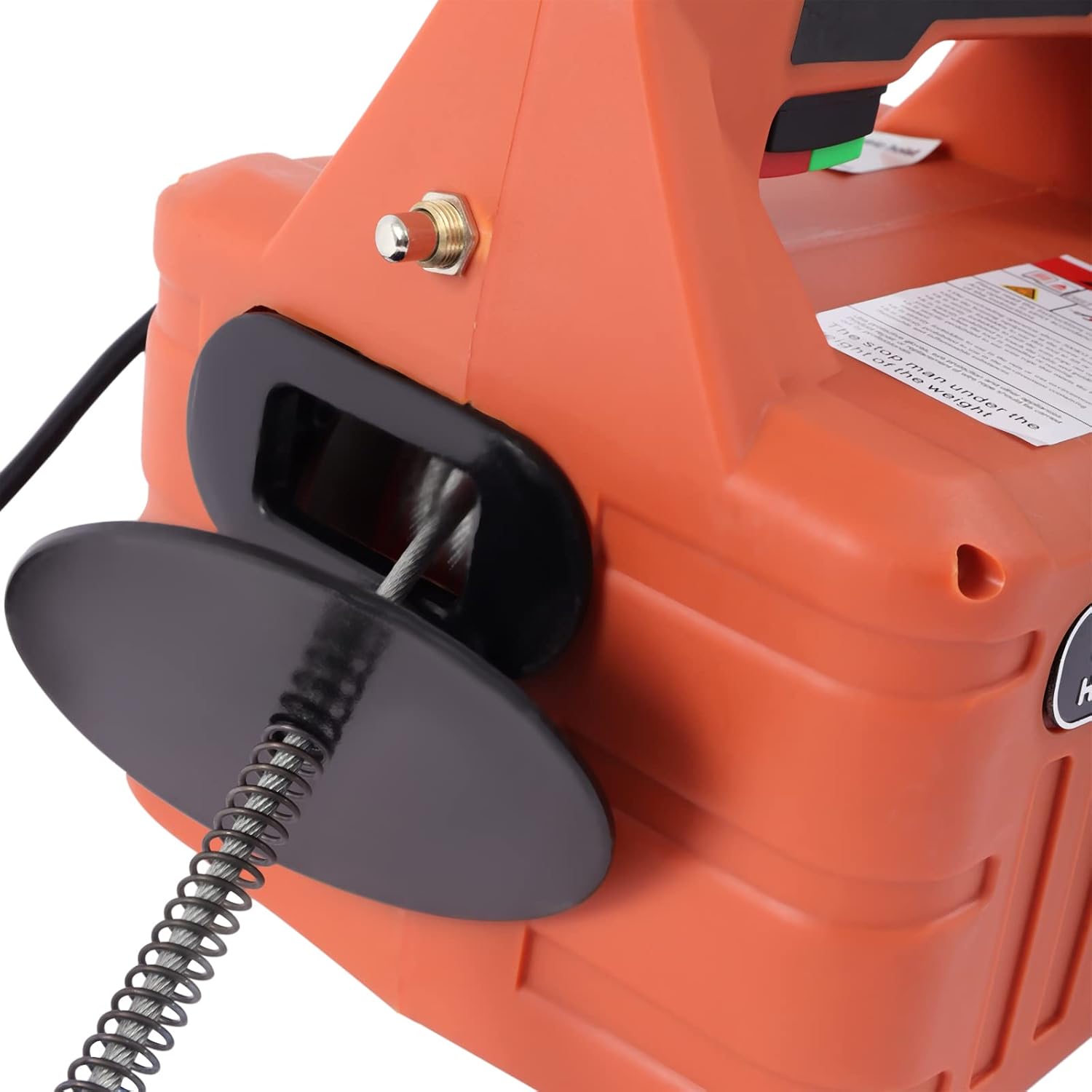 LOYALHEARTDY 3 in 1 Electric Hoist Winch, 1500W 110V Power Winch Crane Portable Electric Winch Steel Electric Lift for Factories Warehouses Construction -440 Lbs Loading Capacity, 62ft Lifting Height