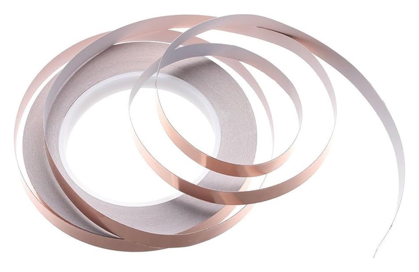 Nastro in Foglio di Rame, Nastro schermante EMI in Lamina di Rame conduttivo monofacciale da 30 m*3/4/5/6/8/10 mm(3mm)