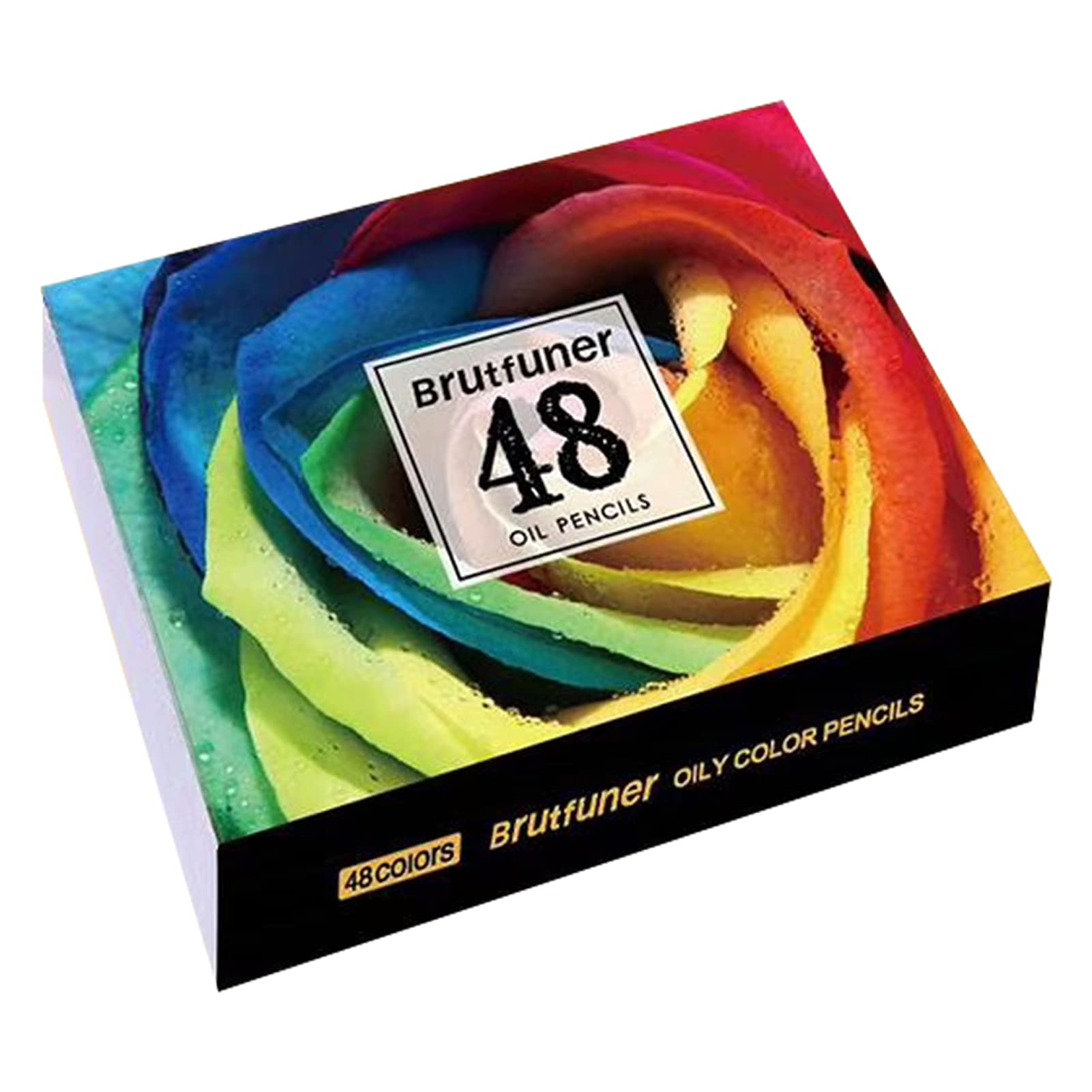48/72/120/160/180 Oil Colored Pencils Set Pre-Sharpened Color Pencils Art Supplies for Students Adults Artists Drawing Sketching Coloring Books