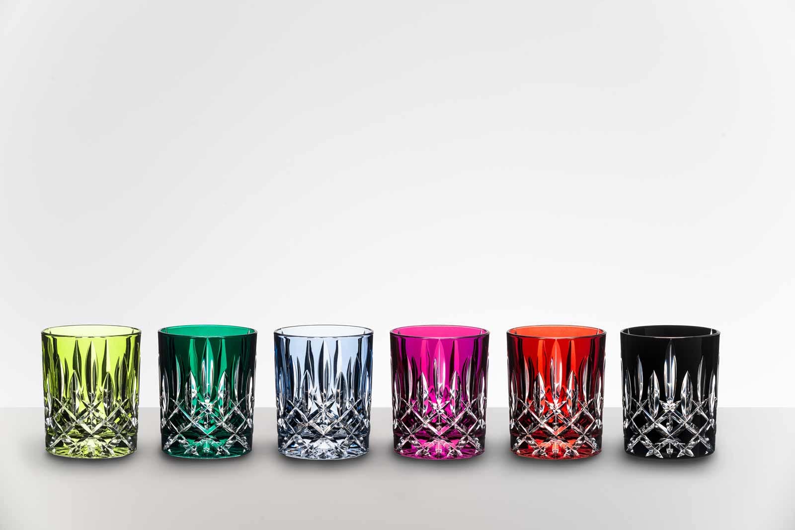 Riedel Laudon Tumbler, Dark Green, Green,red, 10.2 - Image 2