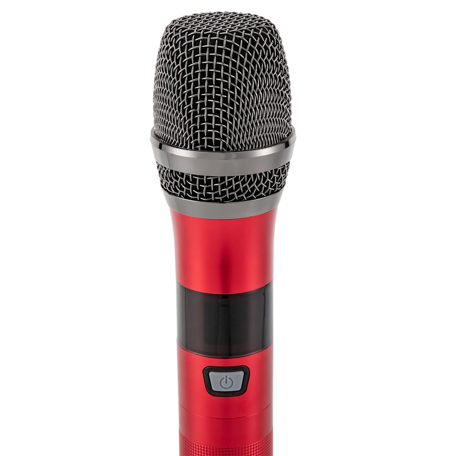 microfono karaoke, microfono senza fili, 25 canali, chip DSP LED, per karaoke, cantare, feste, matrimoni, discorso