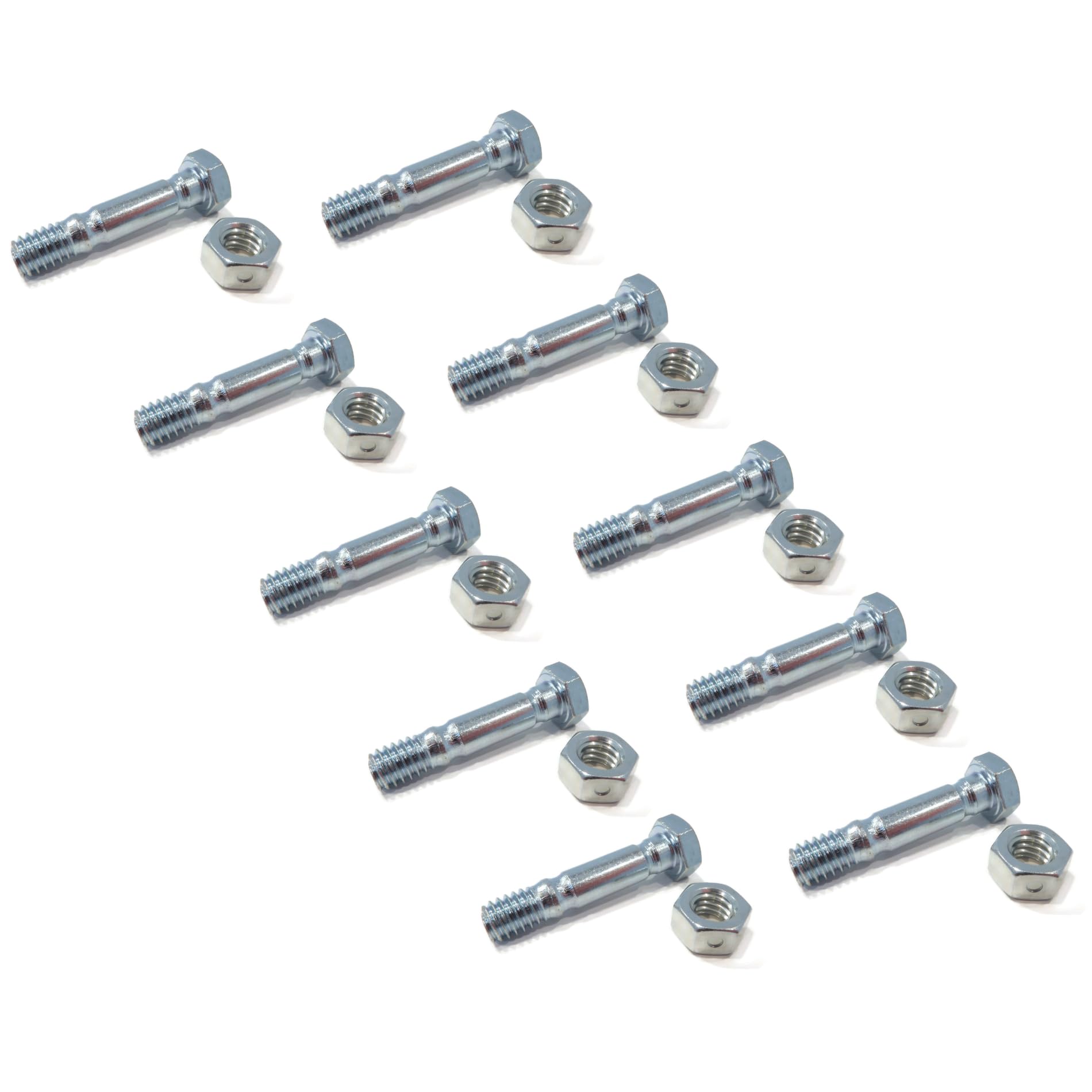 The ROP Shop (10) Pasadores y pernos de corte para MTD Cub Cadet Troy-Bilt 710-0890 710-0890A 910-0890A