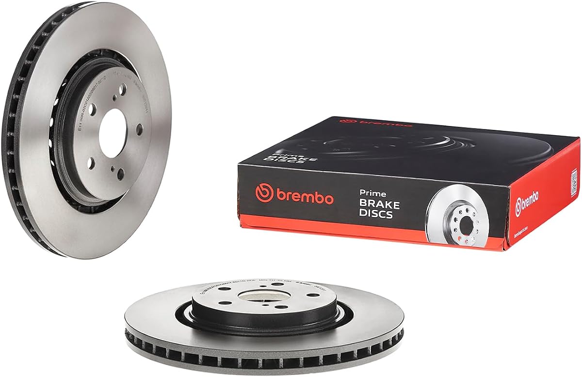 Brembo 09.E126.11 UV Coated vented Front Brake Rotor LEXUS/TOYOTA OE# 4351248130