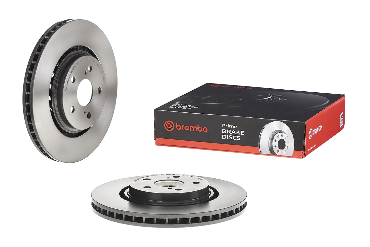 Amazon.com: Brembo 09.E126.11 UV Coated vented Front Brake Rotor