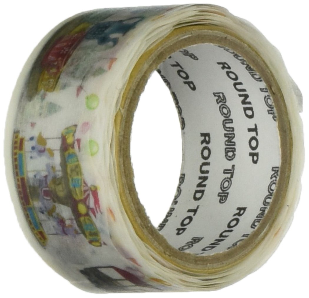 Amazon | ラウンドトップ マスキングテープ YDMK065 遊園地