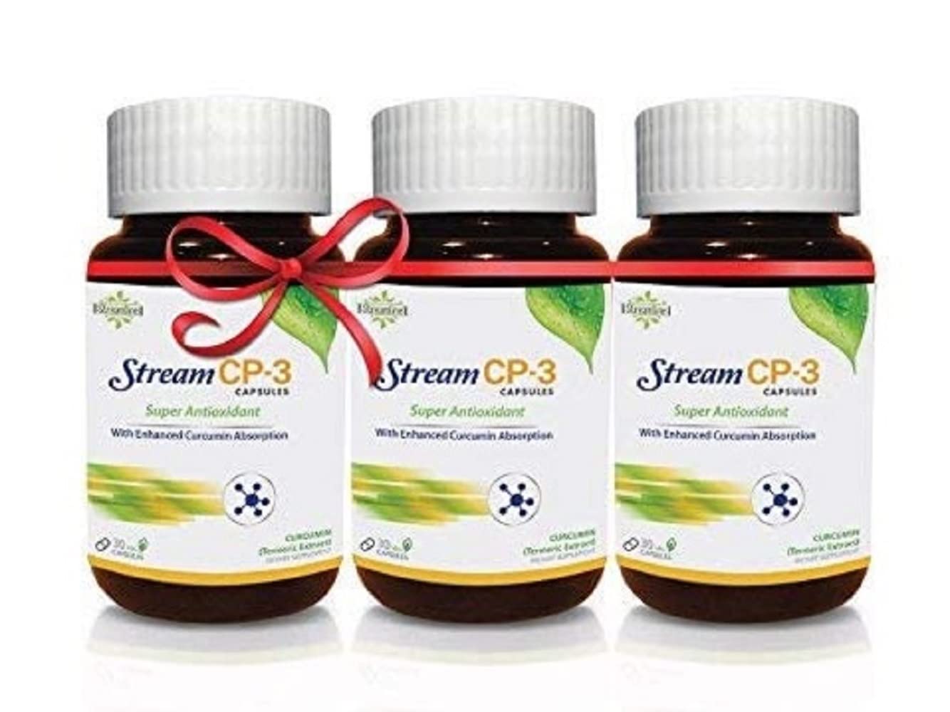 Streamline Stream CP-3 - Curcumin with Liposomal Technology + Piperine - Super Antioxidant For Skin Disease, Diabetes, Kidney Problem - (Pack of 3 Bottles)-picture-20