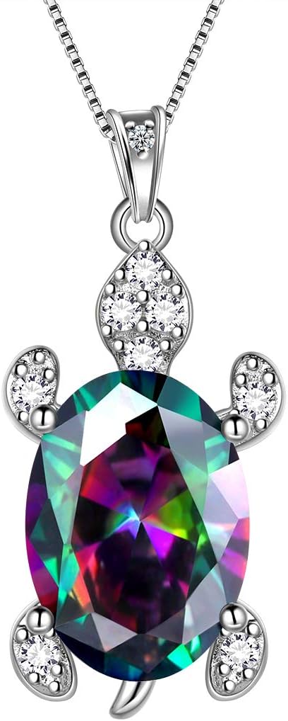 Tutrle Jewelry 925 Sterling Silver Women Sea Animal Turtle Necklace/Earring/Ring/Bracelet Crystal Cubic Zirconia Jewelry