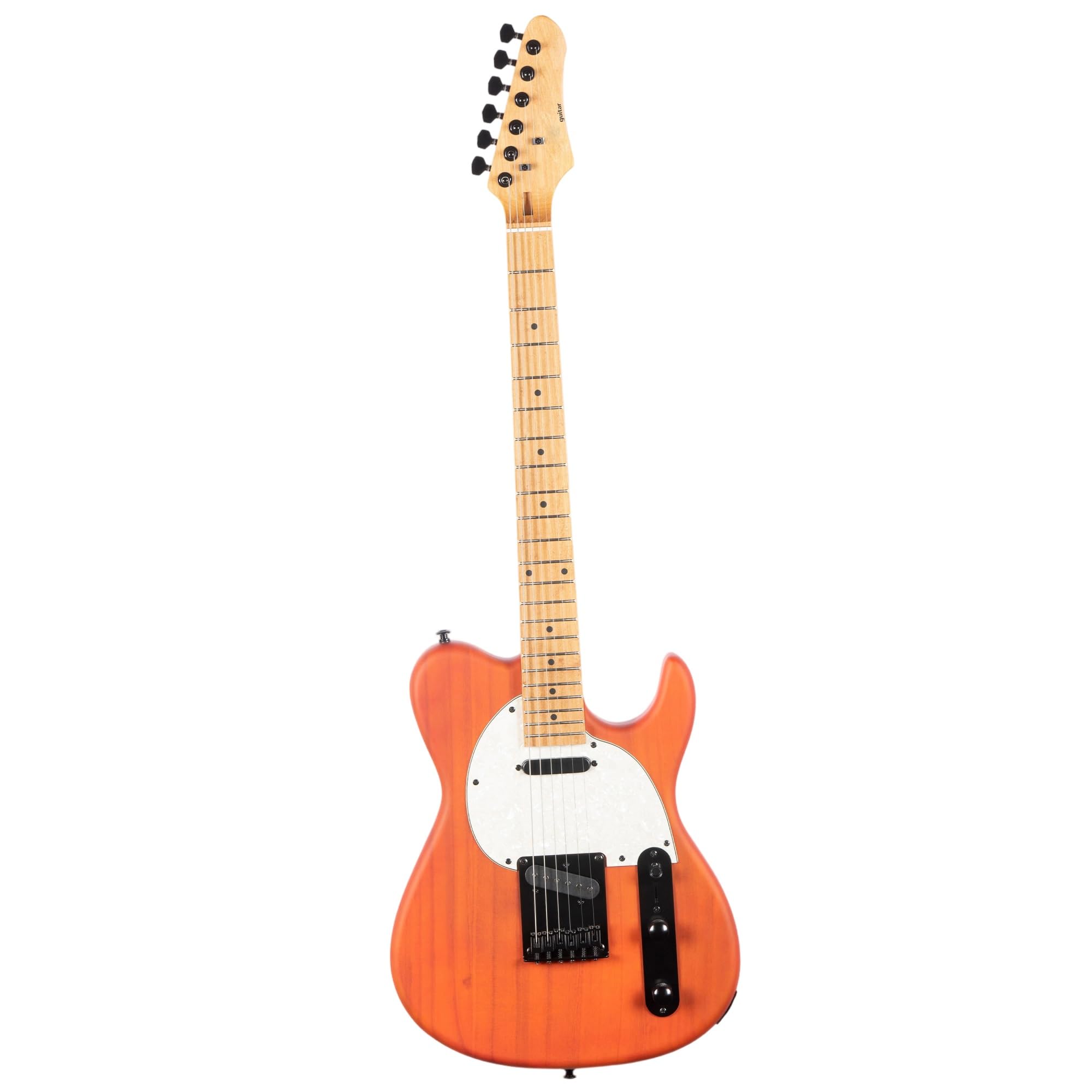 Gitara Elektryczna Gitara Elektryczna TL Mahoń Z Uszczelnionymi Kołkami Do Strojenia Początkujący Profesjonalna Wydajność(Red)