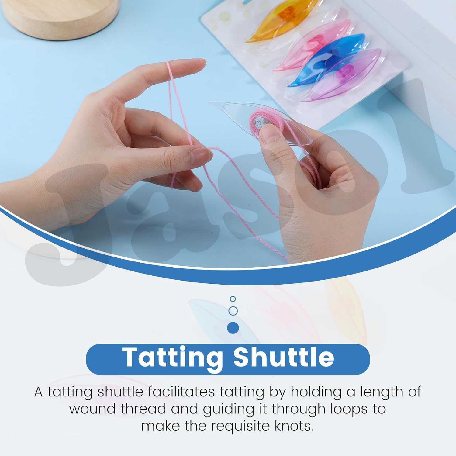 Tatting Shuttle Kit - Learn Lacemaking! -4