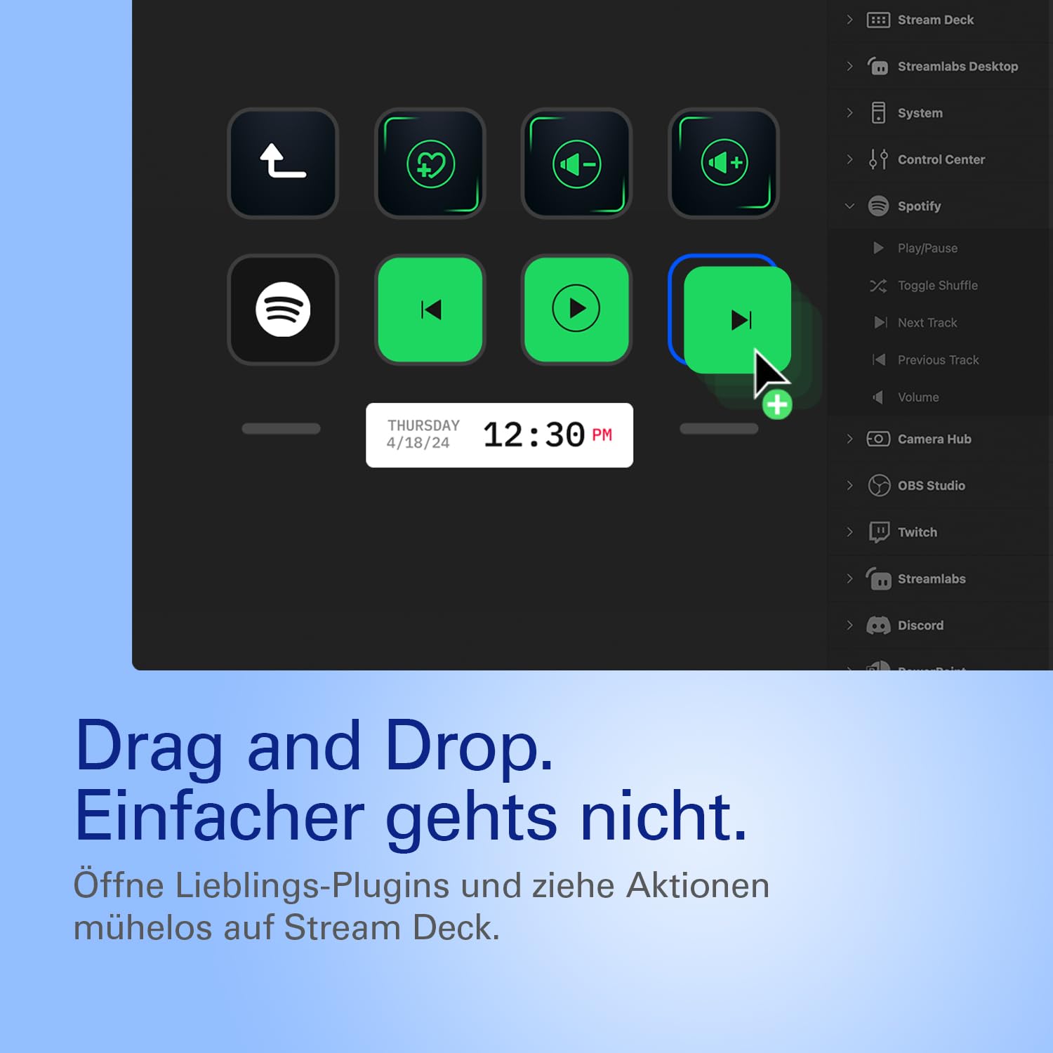 Elgato Stream Deck Neo – 8 anpassbare Tasten, 2 Touch Points, rasante Tasks & Workflows – Steuern Sie Word, Excel, PowerPoint, Teams, Zoom, Spotify etc - Kompatibel mit Mac und PC