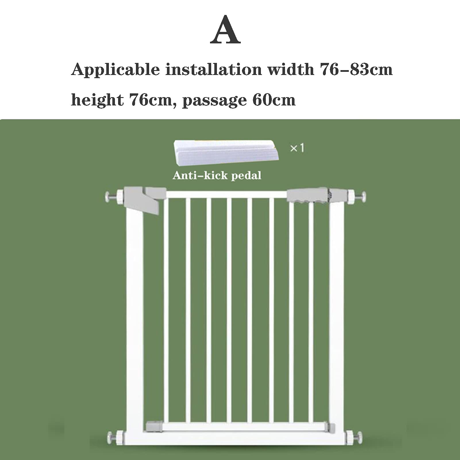 Barrera de Seguridad de fácil Montaje ArinkO: Ideal para escaleras y chimeneas