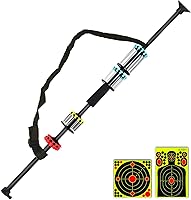 Geekhigh .40 Cal Blowgun Kit 48" with 36 Darts, Sling, Practice Paper & Anti-Inhale Mouthpiece
