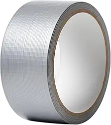 Fita Adesiva Multiuso Silver Tape 4,8cm x 20m Alta Fixação (Prata)
