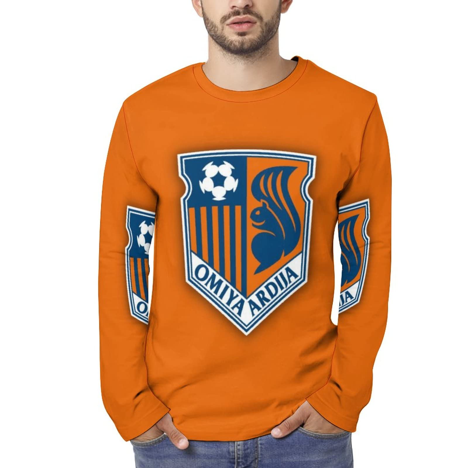 Amazon.co.jp: Omiya Ardija Men's T-shirt, Long Sleeve, Outerwear