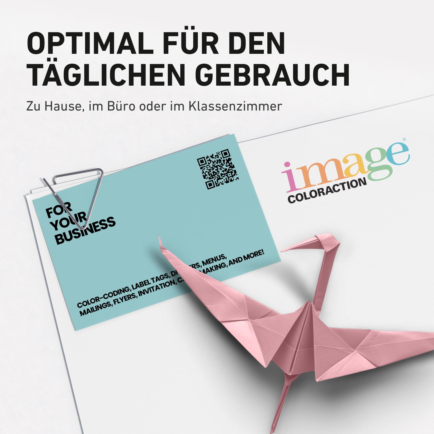 Image Coloraction Kopierpapier Koralle - DIN A4 500 Blatt Rosa