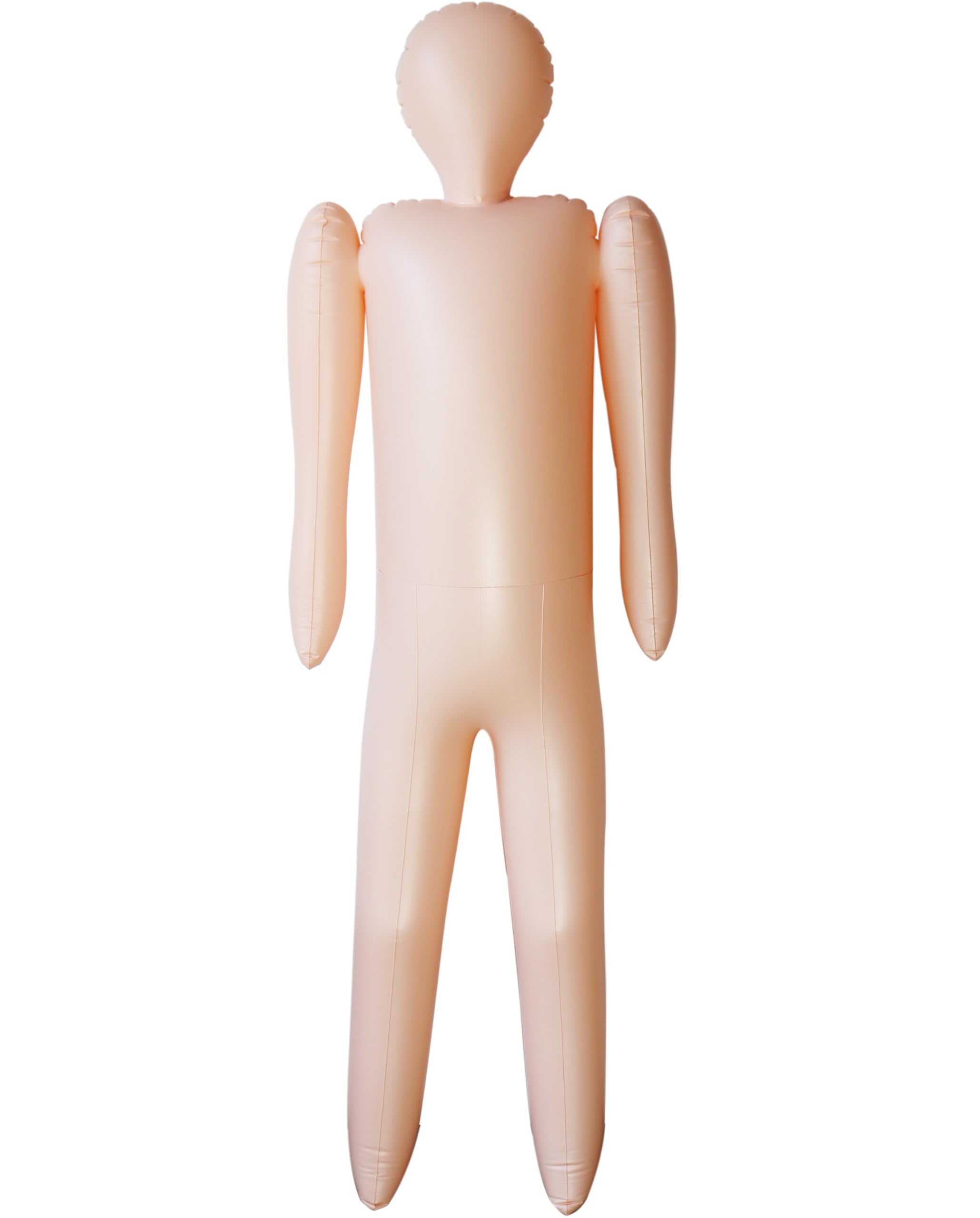 MAYAPHILOS 60 Inch Life Size Inflatable Body Mannequin for DIY Cosplay Halloween Decorations Props, Blow Up Dummy Doll for Yard Patio House Decor