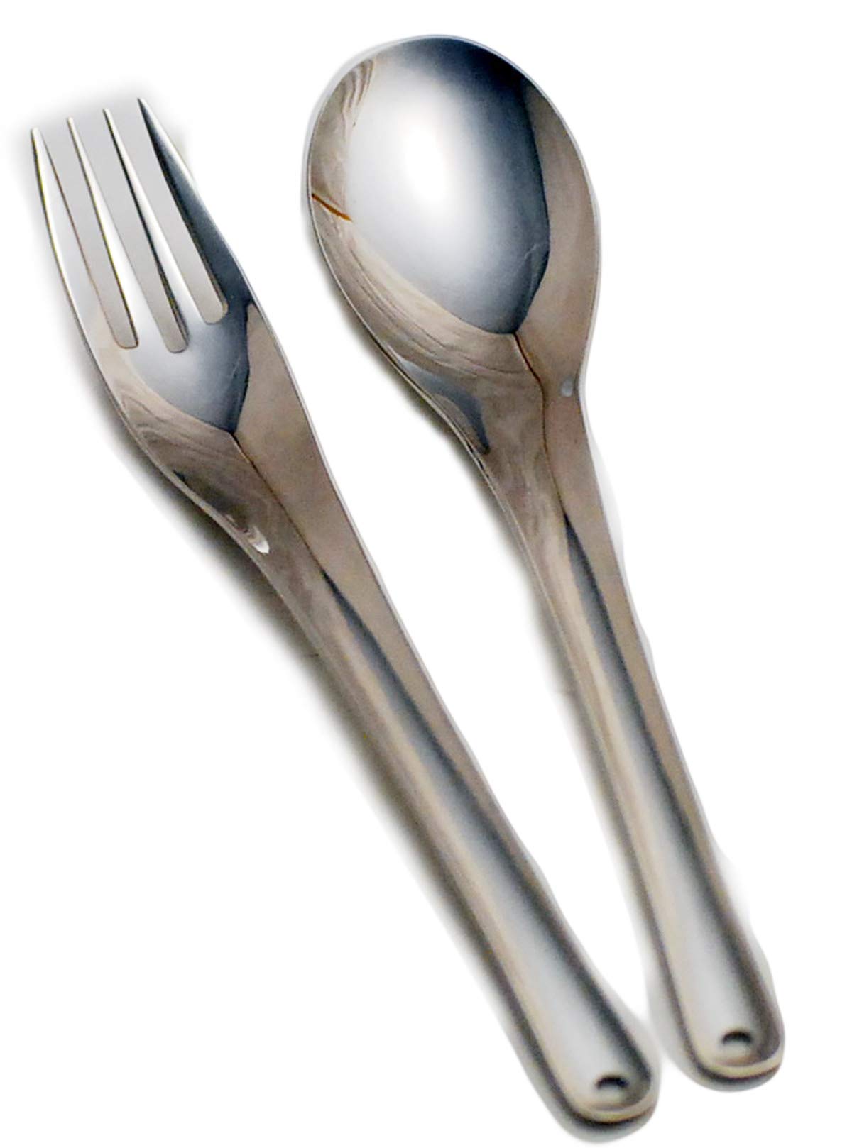 ラッキーウッド カトラリー18-8 ステンレス8種40本セット