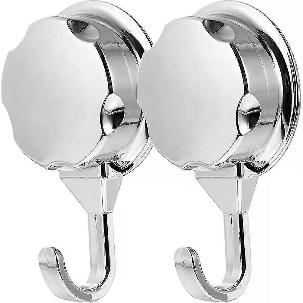 JOYHAPPST 2 Pcs Hooks Strong Suction Cup Towel Holder Hanger Sucker Heavy Hanging Bathroom Reusable Cups Wall Suction for Kitchen Bathroom
