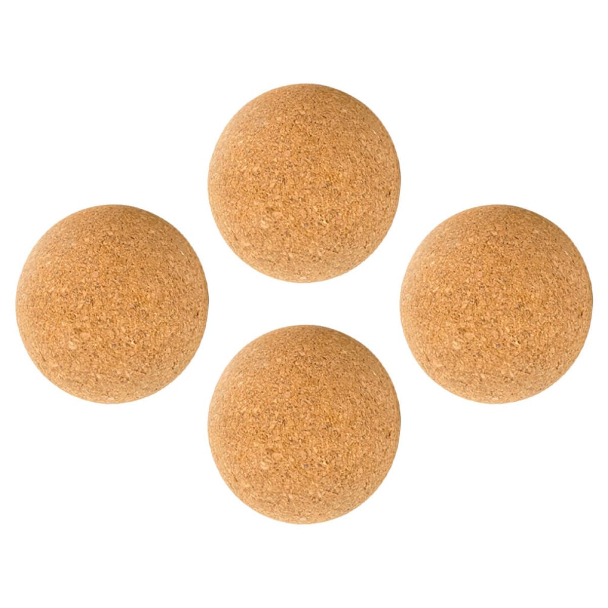Tapones de corcho natural de 5 cm para botellas y decantadores de vino, pack de 4 unidades