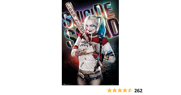 Amazon Co Jp Suicide Squad スーサイド スクワッド ポスター ハーレイ クイン 225 ホーム キッチン