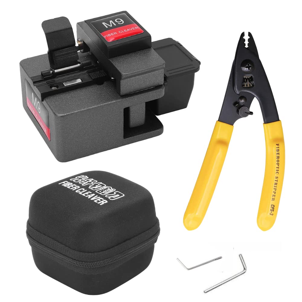 Afflatus Optical Fiber Cleaver M9 Automatic 3 in 1 Optical Fiber Cable