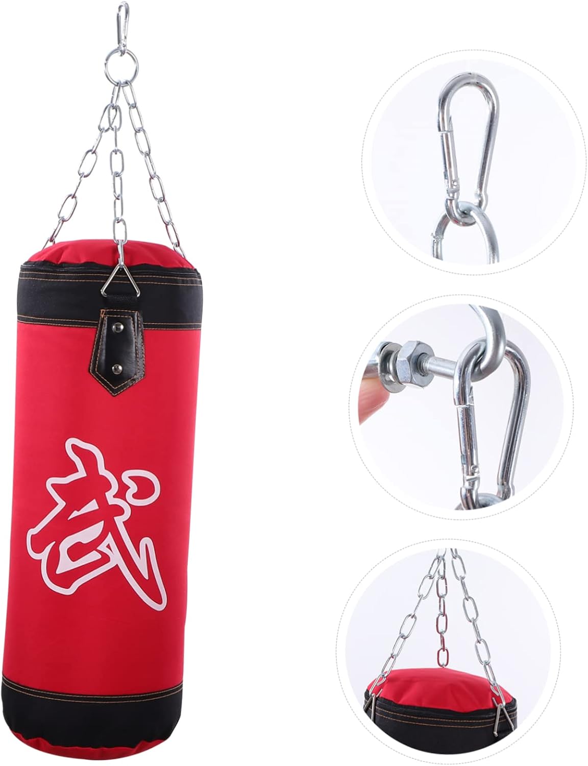 Kicking Sandbag Exercise Set Durable Thick for Full Body Training Heavy Duty Sandbag for Fitness Karate Agility Enhancement