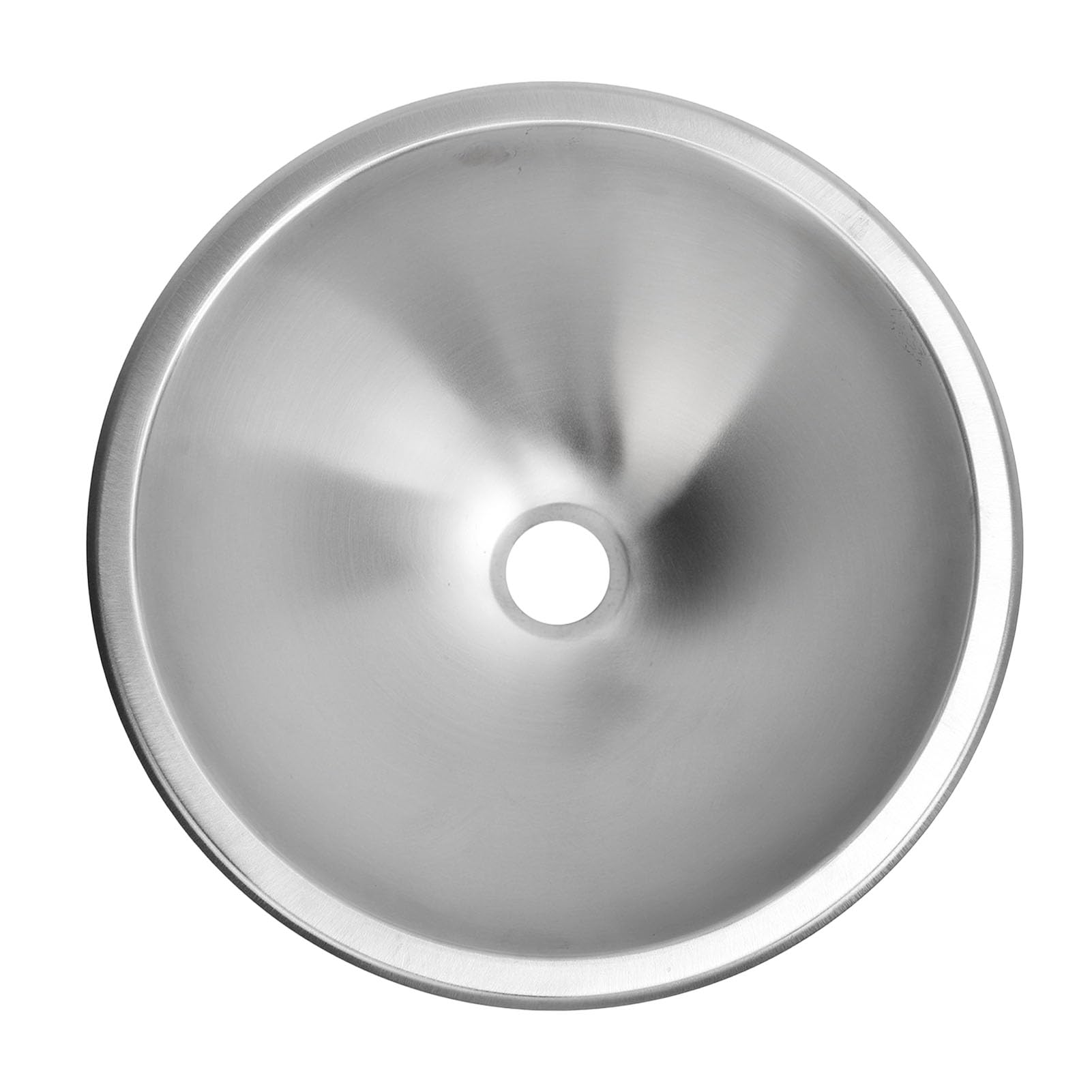 Lavello Cucina per in Acciaio Inossidabile Lavello Ovale Rotondo 11,8 Pollici a Vasca Singola per Yacht per Barche, Lavandino per Lavandino per Bagno Lavabo