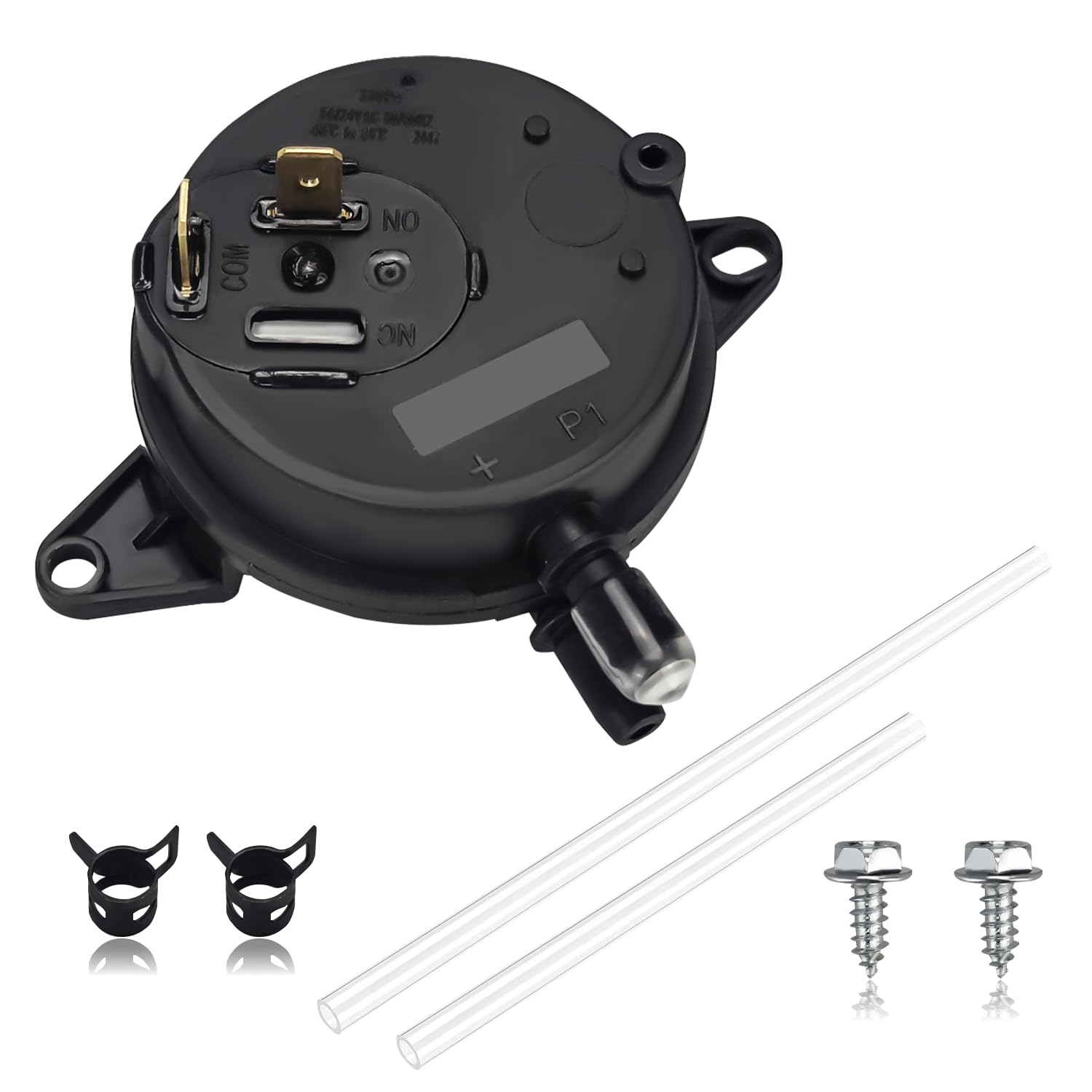 Yueidung Air Flow Switch Pressure Switch Electrical System Compatible with Pentair Pool Heater Parts 42001-0061S, Also Replacement for Pentair Mastertemp and Starite Max E Therm Pool and Spa Heater