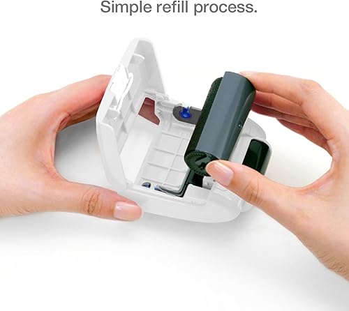 Miniatura 4 de Plus Guard Your ID - Sello de rodillo ancho, color blanco