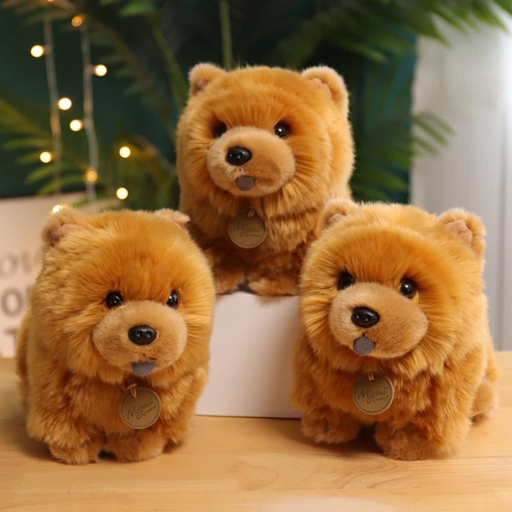 Amazon.co.jp: SPDIF 25cm シミュレーション チャウチャウ ぬいぐるみ