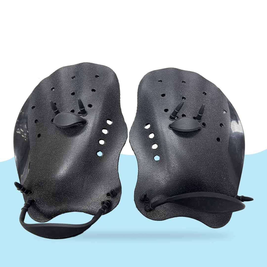 kina - Pinne per Mani Nuoto Professionale | Comfort, Velocità e Performance Superiori | Regolabili e Comode | Per Principianti ed Esperti