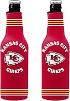 Vista 67 de Soporte aislante para latas y botellas de fútbol americano enfriador de bebidas Huggie (Nueva Orleans (Saints) - Negro)