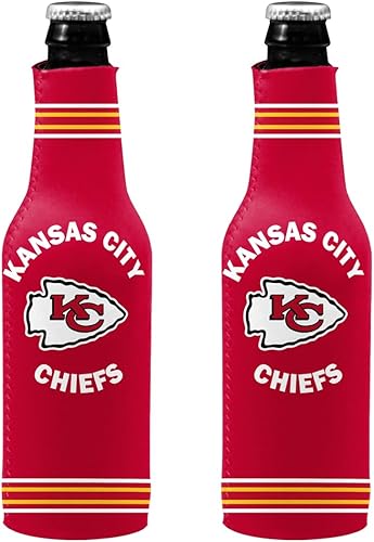 Miniatura 74 de Soporte aislante para latas y botellas de fútbol, hielera Huggie (escudo verde de Nueva York/logotipo (Jets)