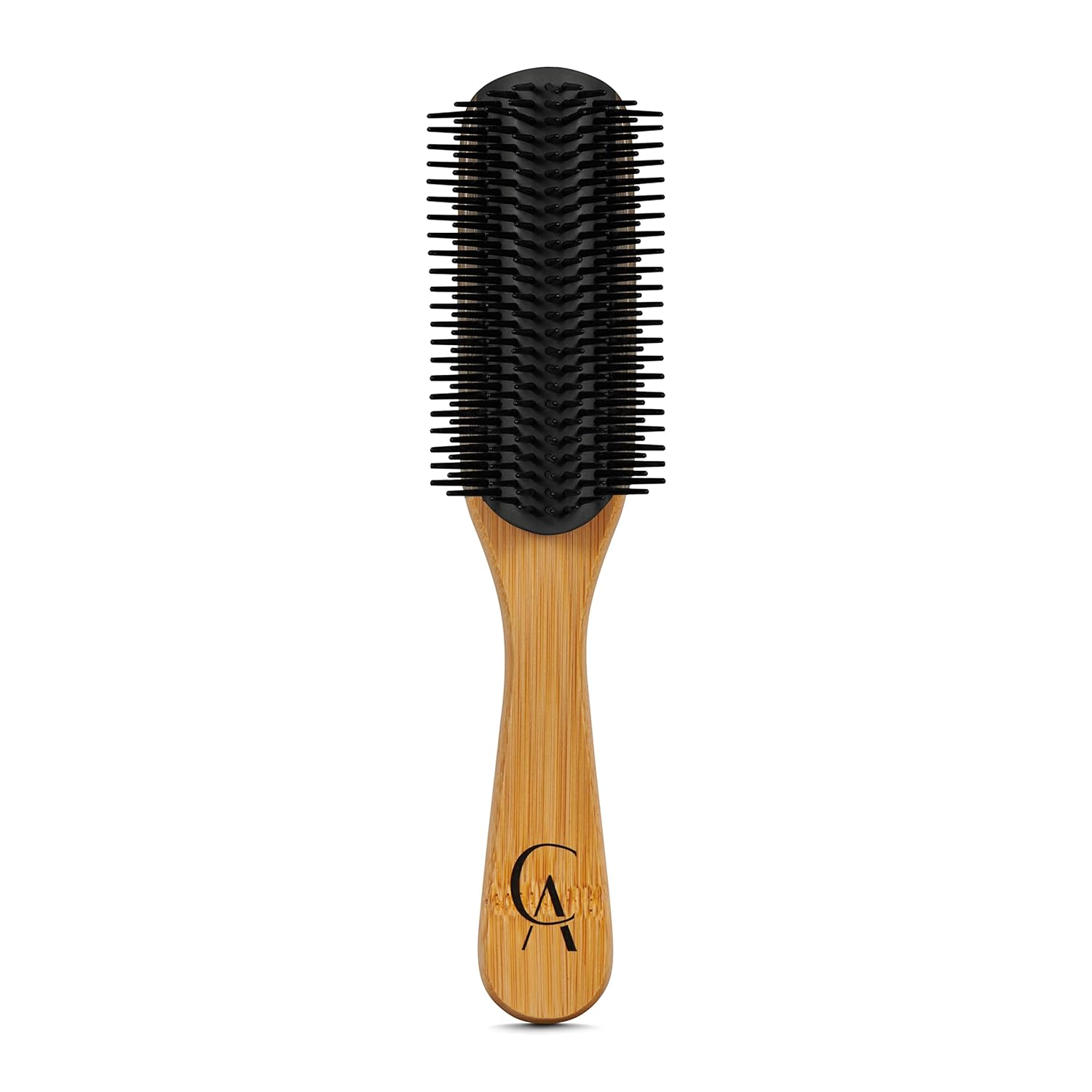 9-Row Styling Brush for Curly Hair – Detangling Brush by Cher Archange