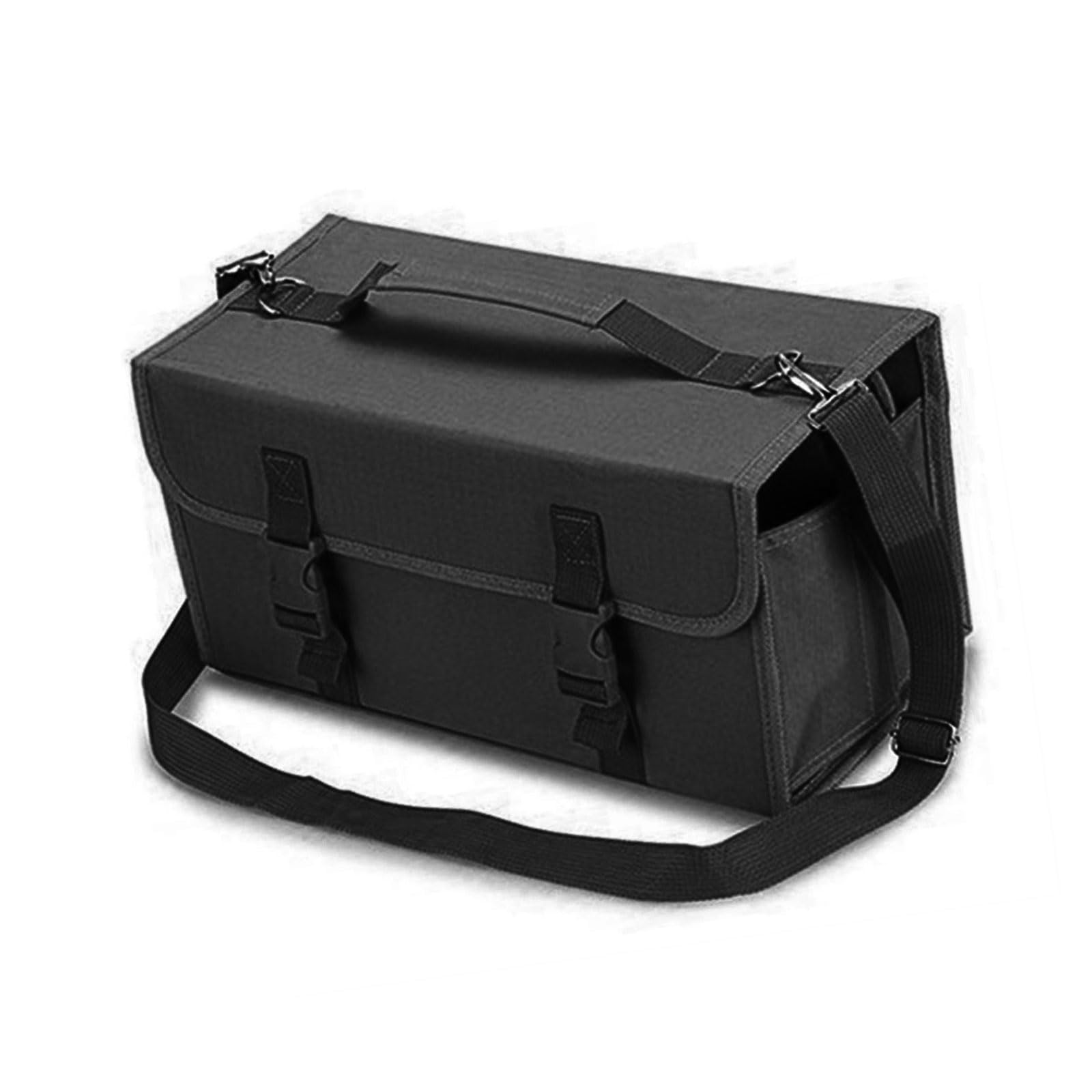 Marker Organizer Etui für 120 Marker Marker Aufbewahrungstasche Kunst Stift Tragetasche mit Schulter und Griff Gurt Stifteetui