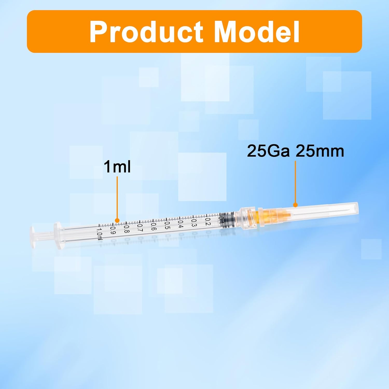 20Pcs Plastic Transfer Tools, 1ml Multi Purpose Measuring Tools, Laboratory Accessories, Individually Sealed Packaging (1ml 25g 25mm)