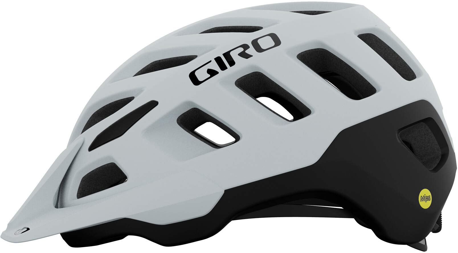 Giro Radix MIPS Fahrradhelm – MTB Helm – MIPS Schutzsystem – In-Mold Konstruktion – Belüftungssystem – Matte White, Größe: M