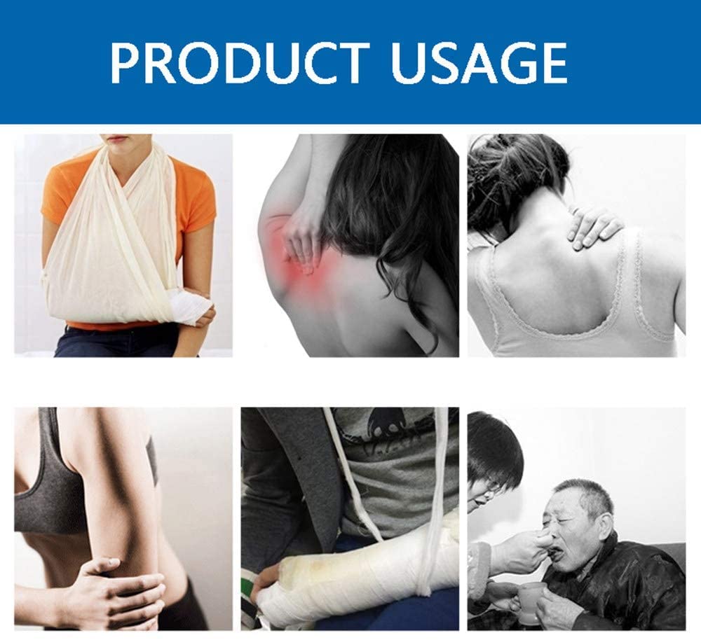 Cabestrillo para Brazo con Correa para Hombro para Brazo Codo Fijo Y Estable, Brazo De Tela Transpirable para Vendaje De Muñeca, Soporte para Hombro