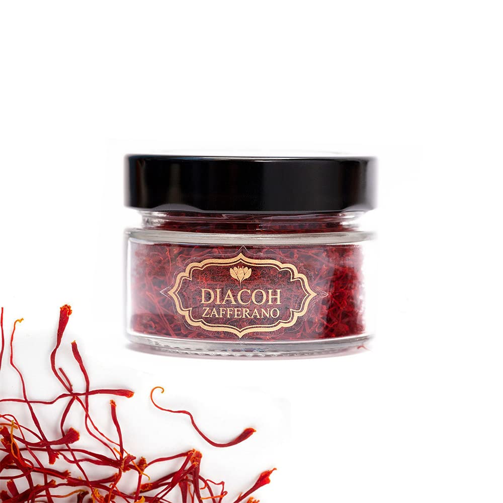 Zafferano DIACOH In Pistilli Puro 5gr E Naturale Al 100% Superiore Di Prima Scleta Iso 3632-2. (5)