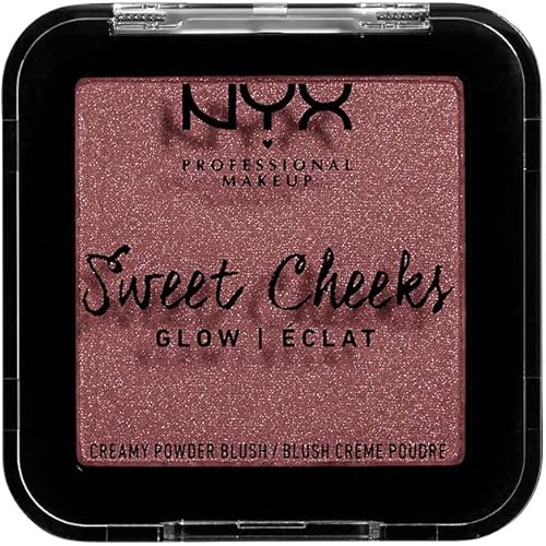 NYX PROFESSIONAL MAKEUP Sweet Cheeks Shimmer Blush, Fig