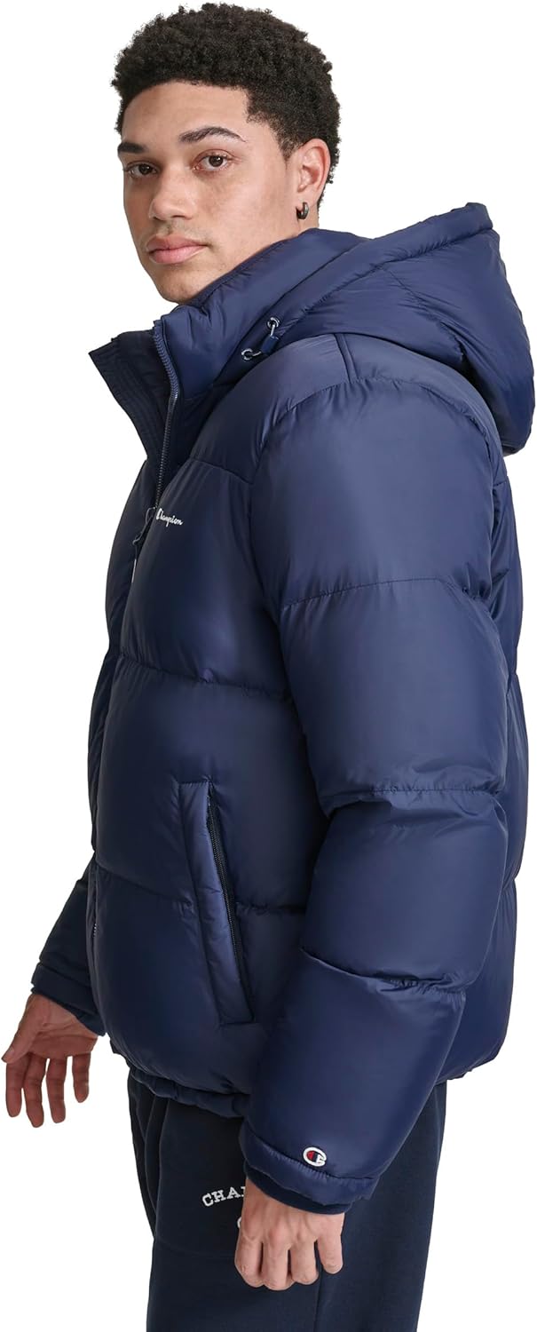 Champion Men's Heavy Weight Puffer With Adjustable Hood - Image 3