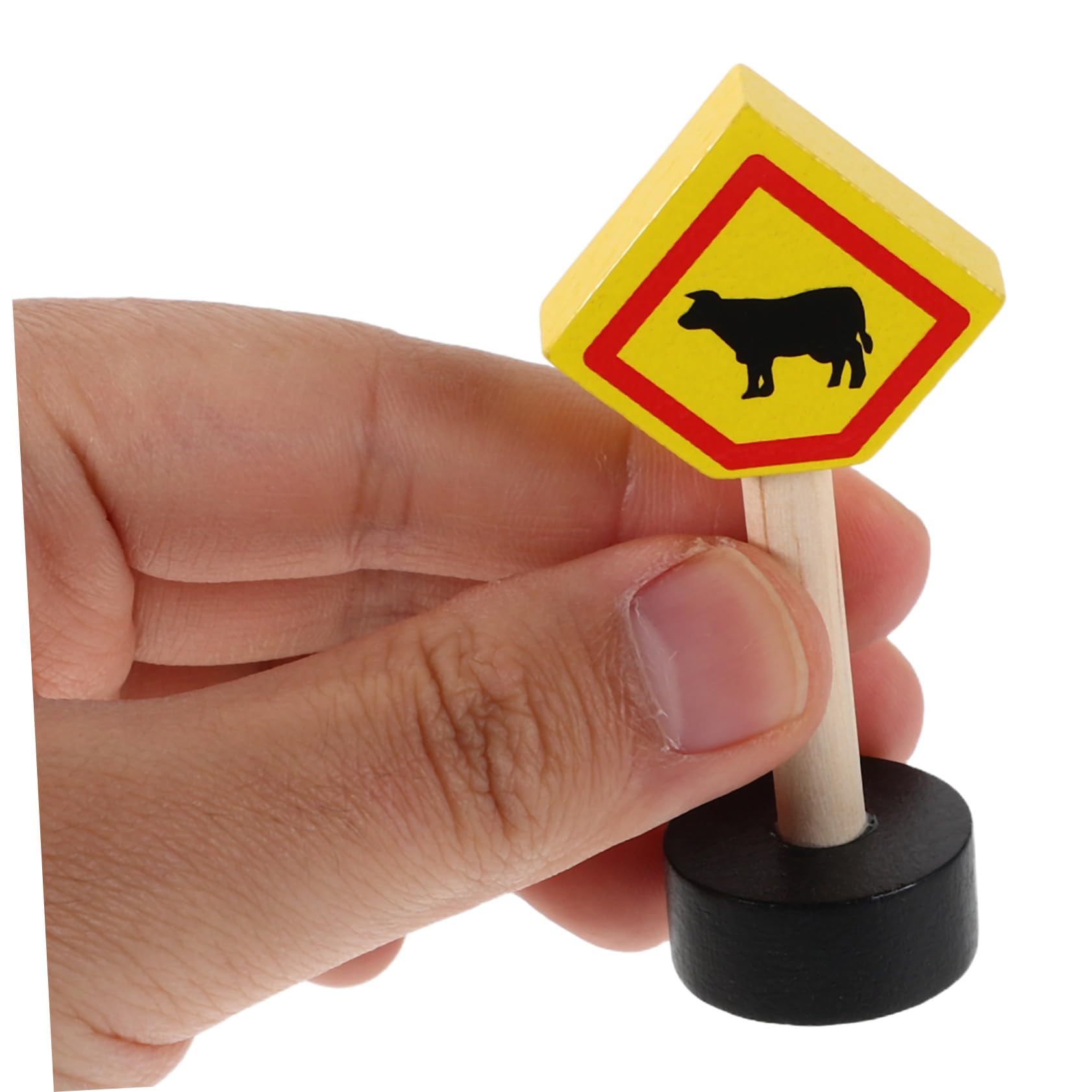 Ensemble de Jeu Panneau Signalisation Garçon et Filles en Bois 16pcs, Jouet Éducatif Coloré et Créatif pour Apprentissage Interactif Sécurisé à Domicile Classe