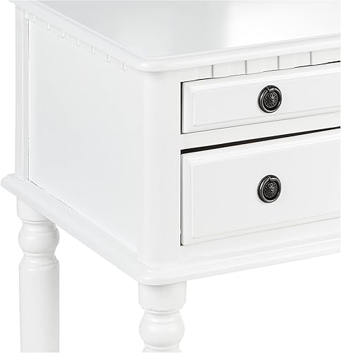 Miniatura 5 de Bobkona St. Croix Collection tocador con banco, cereza, Abedul, Blanco