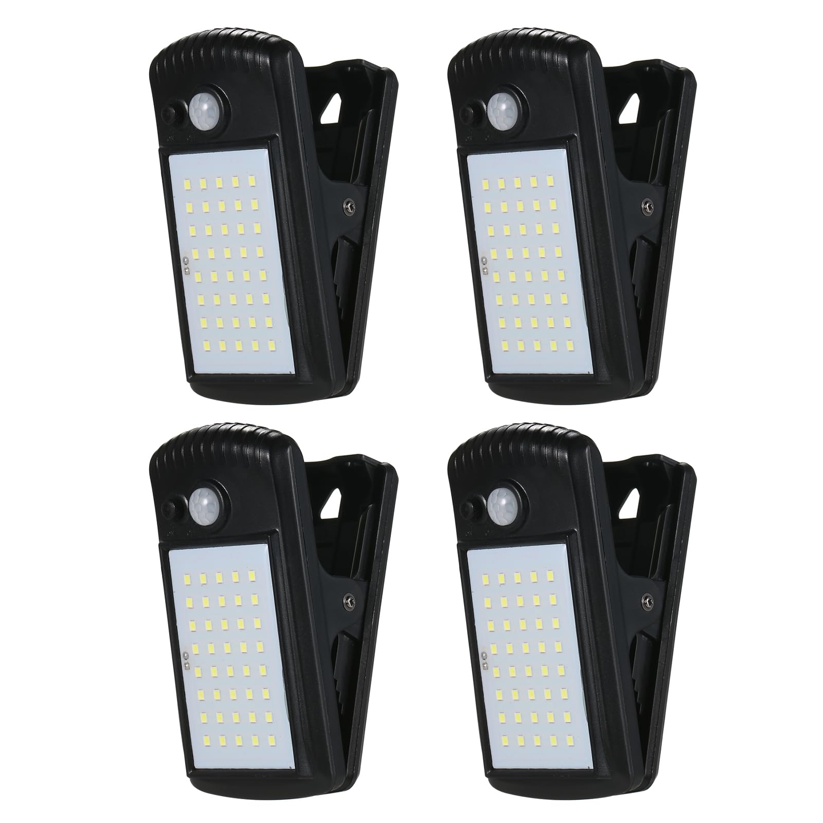 Lampes solaires d'extérieur HUIOP à clip avec détecteur de mouvement 40 LED