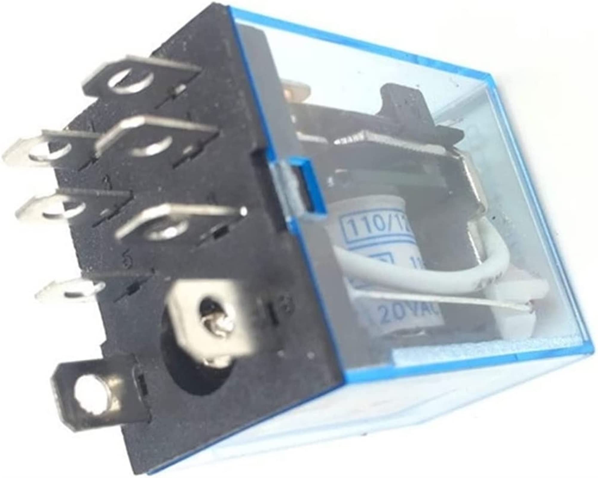 AERBNYEQP Relay 1Pc HH62P HHC68A-2Z Electronic Micro Mini Electromagnetic 10A 8PIN Coil DPDT DC12V,24V AC110V 220V